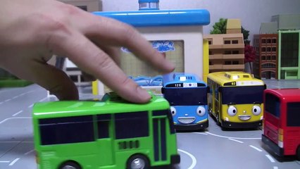 타요 세차장 장난감 꼬마버스 Tayo The Little Bus Toys Car wash Мультфильмы про машинки Игрушки