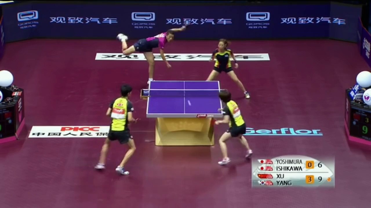 YOSHIMURA Maharu/ISHIKAWA Kasumi vs XU Xin/YANG Haeun AMAZING POINT WTTC 2015