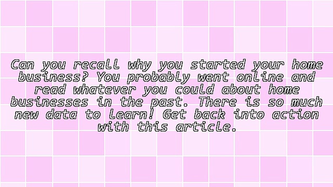 How To Run A Business Successfully From Home