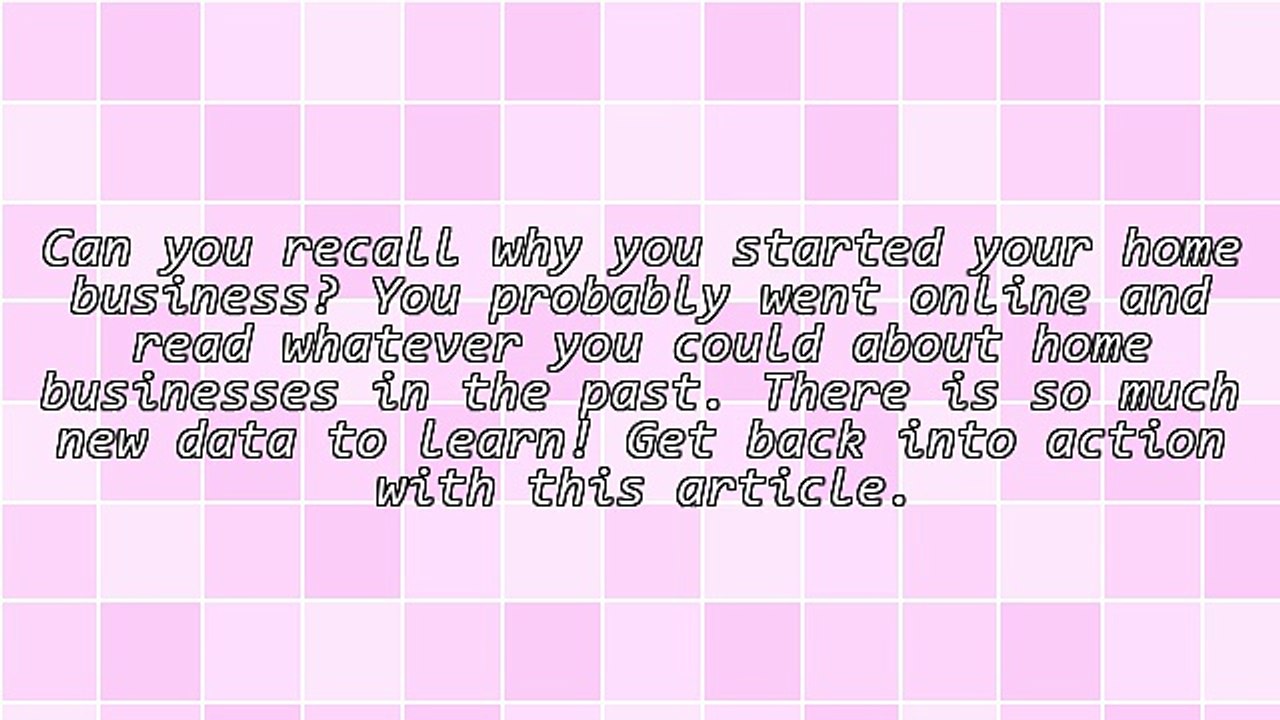 How To Run A Business Successfully From Home