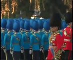 Royal Guards marching