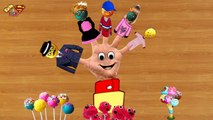 The Finger Family Cake Pop - Family Nursery Rhyme -Cake Pops Finger Family Songs