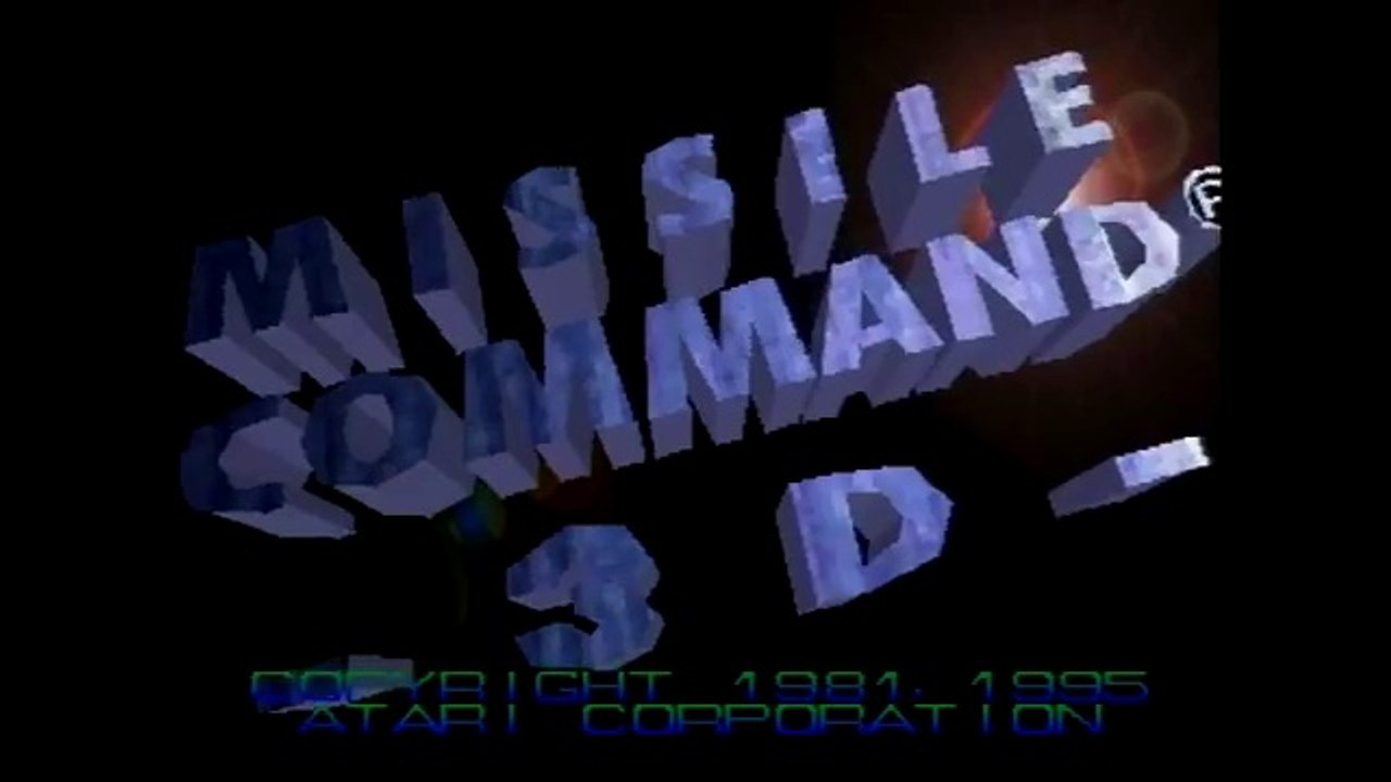 MISSILE COMMAND 3D FOR ATARI JAGUAR GAMEPLAY REVIEW