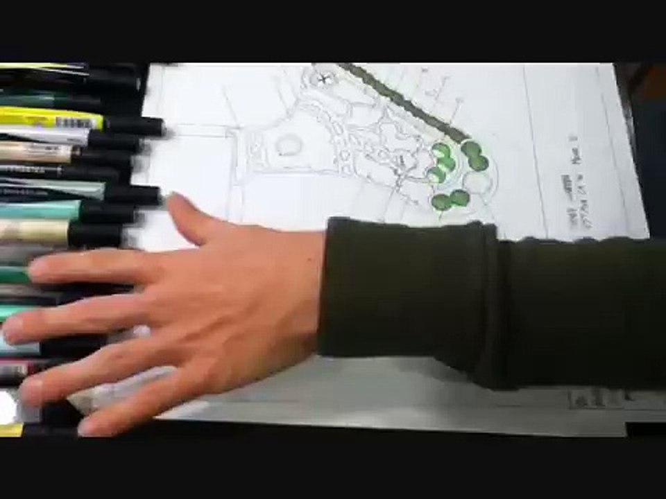 Landscape Design Color Rendering