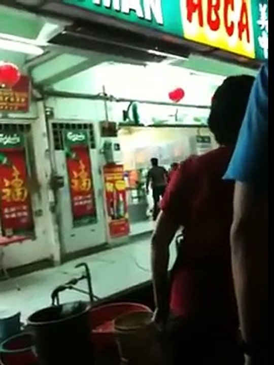 Ipoh East Garden Fighting Scene