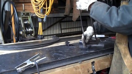 Welding Custom Furniture by Artisan Mitchell Dillman