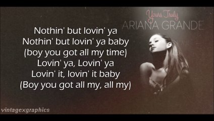 Ariana Grande - Lovin' It (Lyrics)