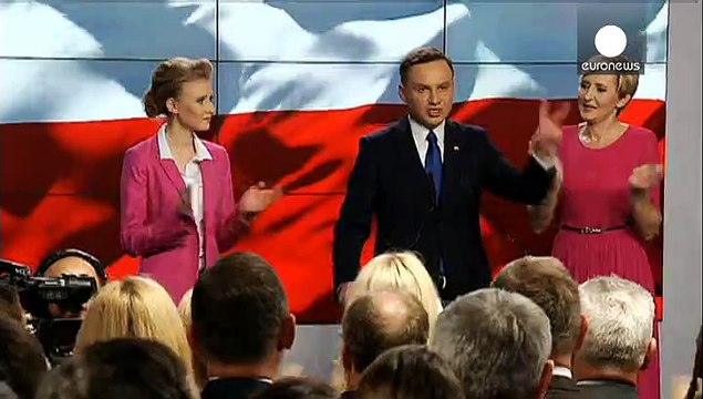 Präsidentschaftswahl in Polen: Herausforderer Duda vorn