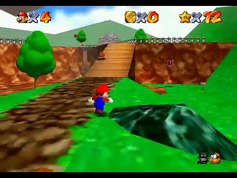 Super Mario 64: Walkthrough (Mario WIngs To The Sky)