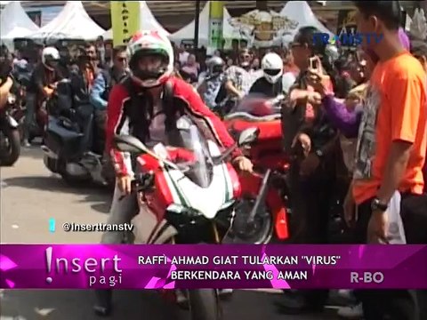 [150511]Insert Pagi - Raffi Ahmad giat tularkan berkendara yang aman
