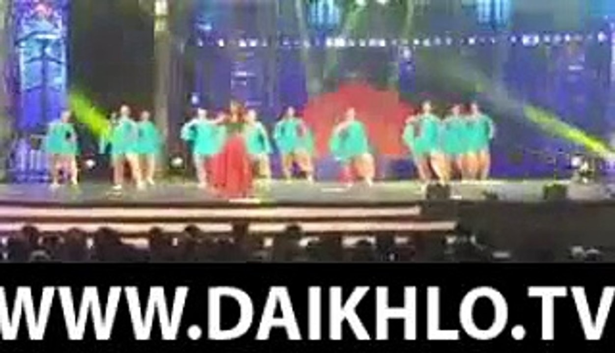 3rd HUM TV Awards 2015 Saba Qamar Dance Performance
