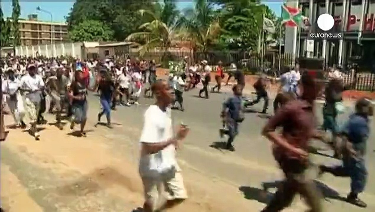 Burundi women protest Nkurunziza third term