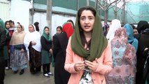 Female voters defy threats in Afghanistan