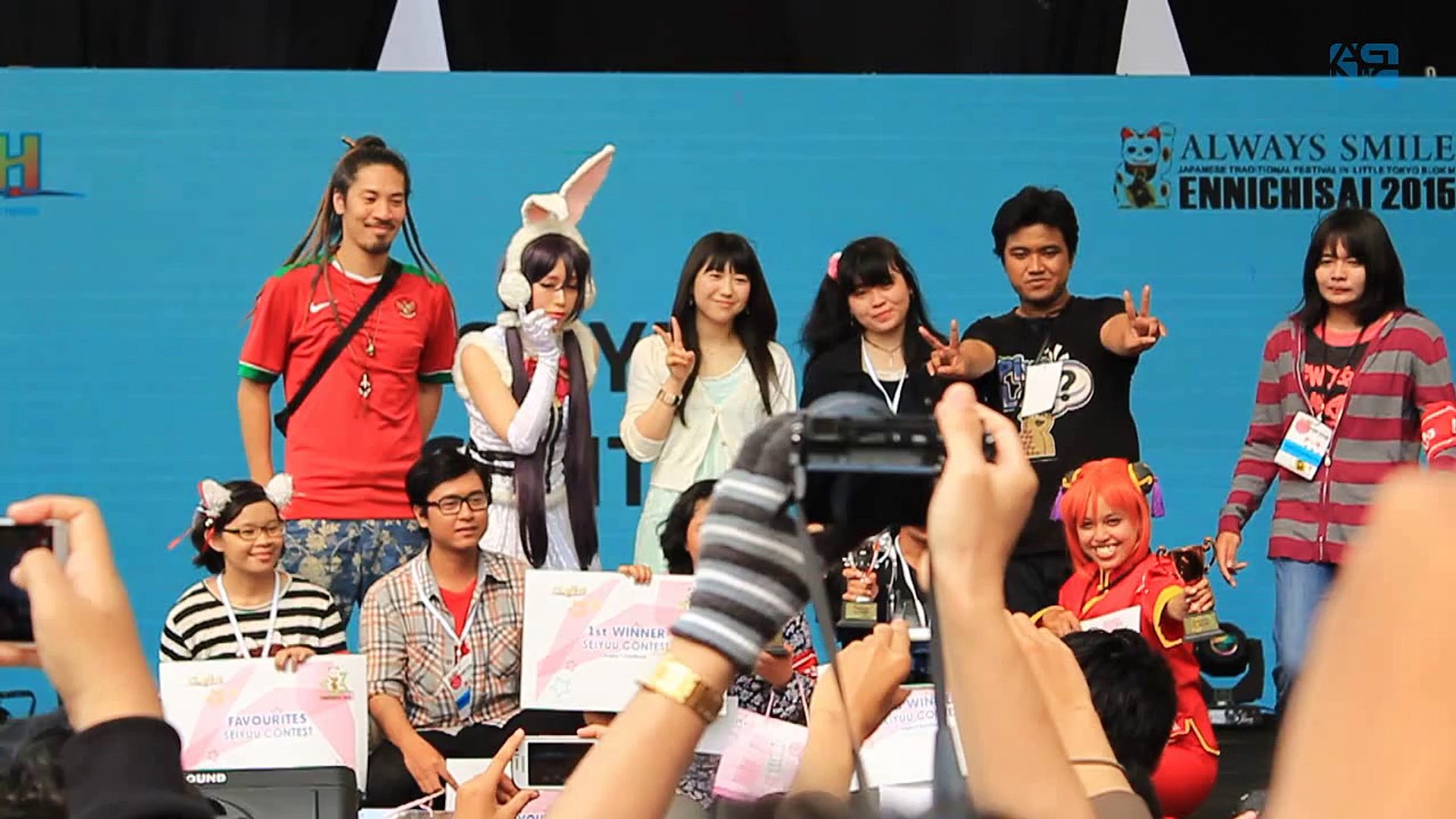 Yasuno Kiyono As Kato Megumi At Ennichisai 2015 - 