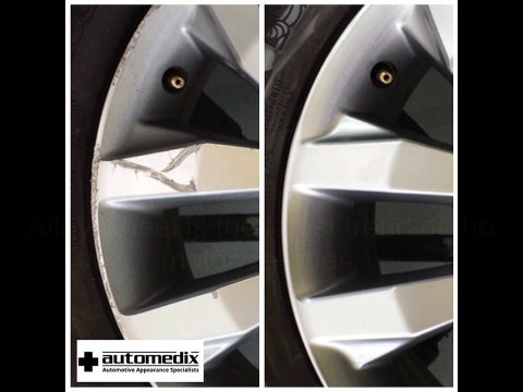 Repair alloy wheel of your car