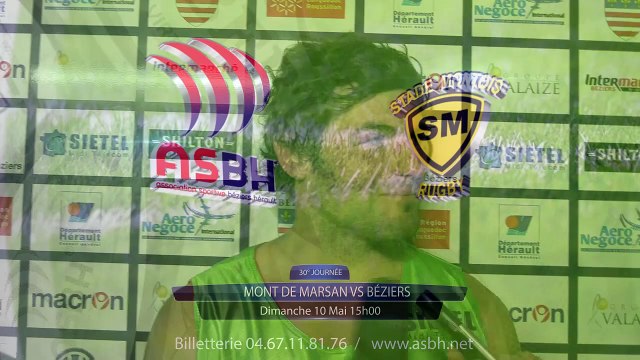 30° Journée de ProD2 ASBH - Mont de Marsan Réaction Thibault Suchier