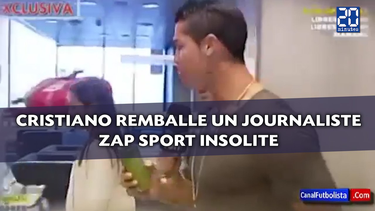 Cristiano remballe un journaliste, Enyeama se met au gospel, zap sport insolite