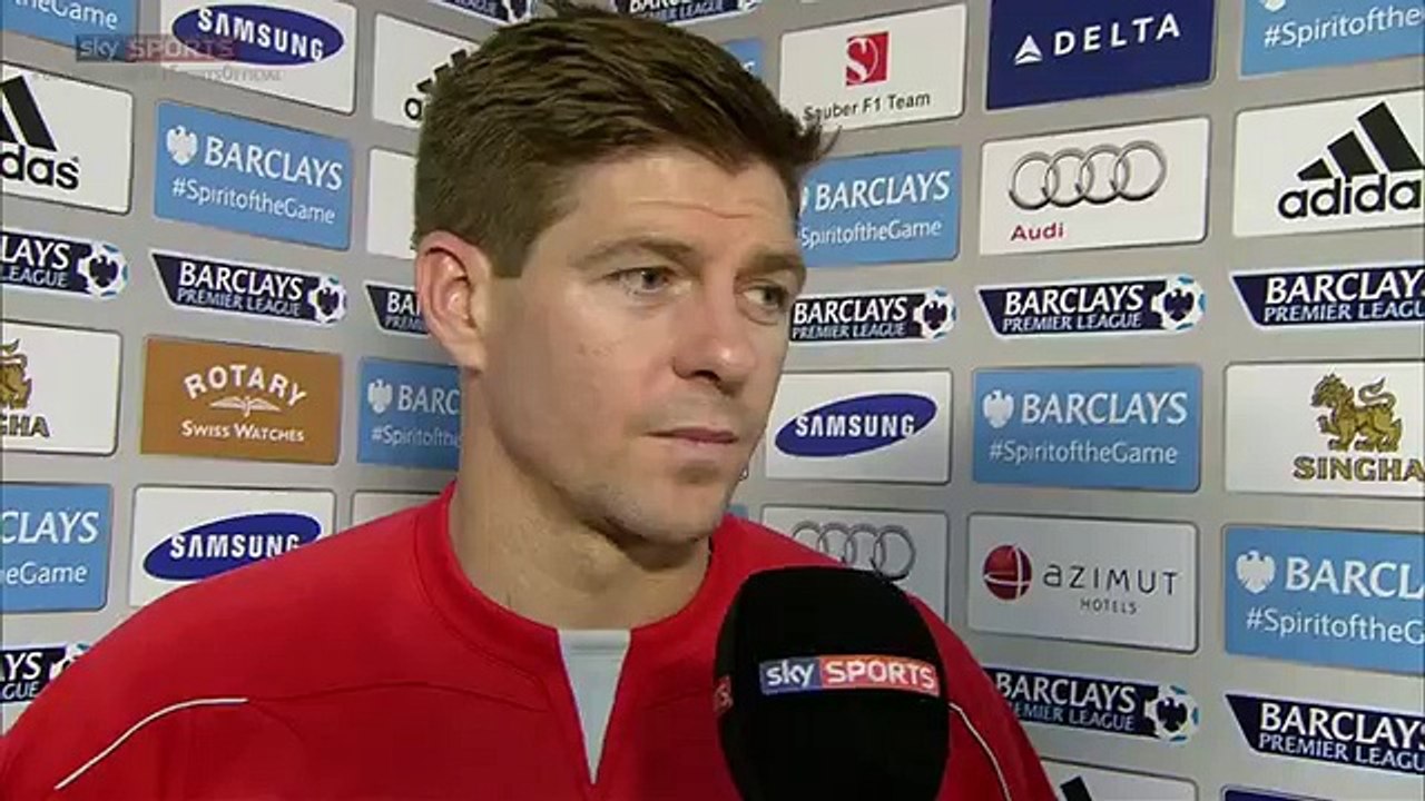 Steven Gerrard hits out at Chelsea fans after receiving a standing ovation