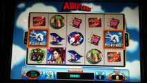 Airplane Slot Machine Bonus - BIG WIN!!! JACKPOT!