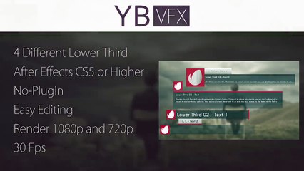After Effects Project Files - Lower Third - VideoHive 10025979