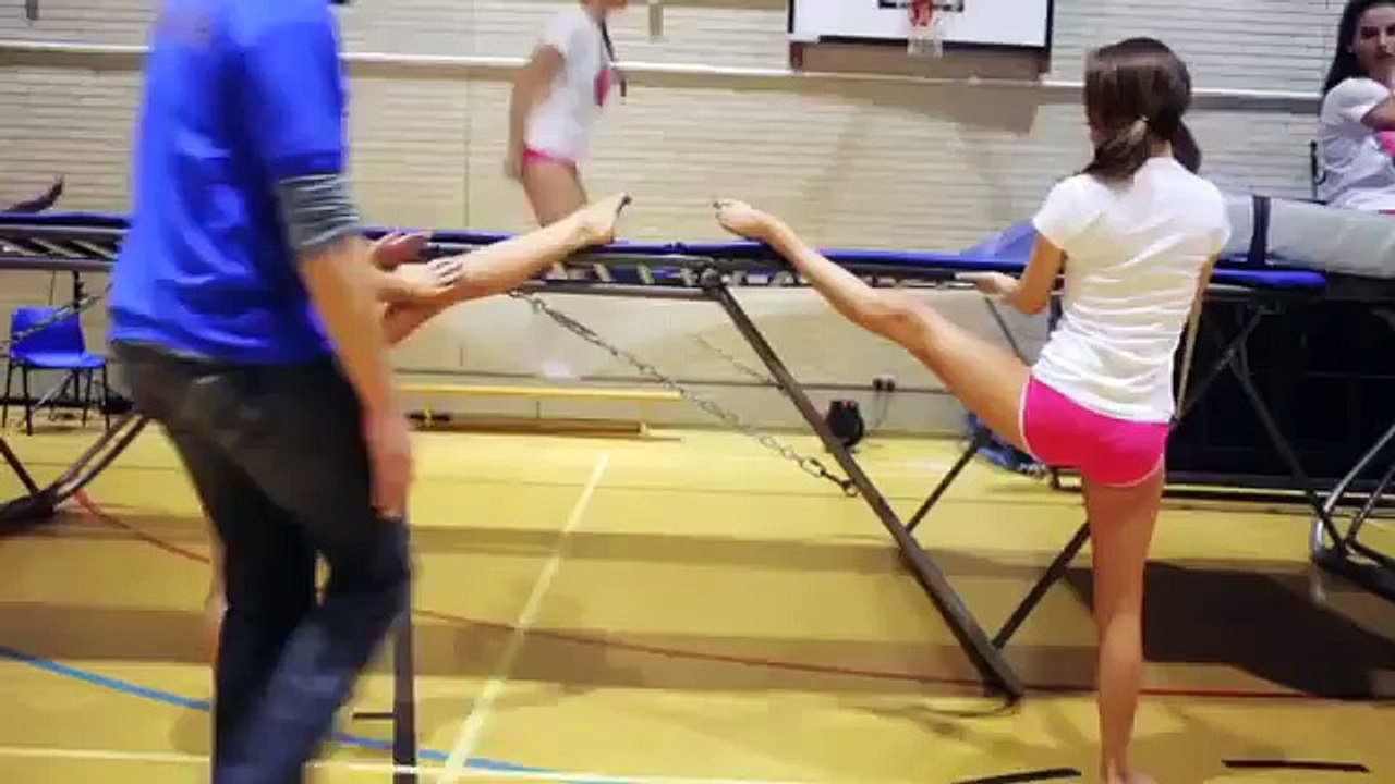 Man with The BEST Job in The World Trampoline Trainer HD