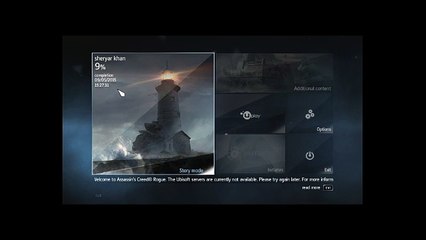 Assasin Creed Rogue Live GamePlay (REPLAY)