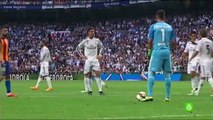 La tactique de Diego Alves pour arrêter le pénalty de Ronaldo - Real Madrid vs. Valence