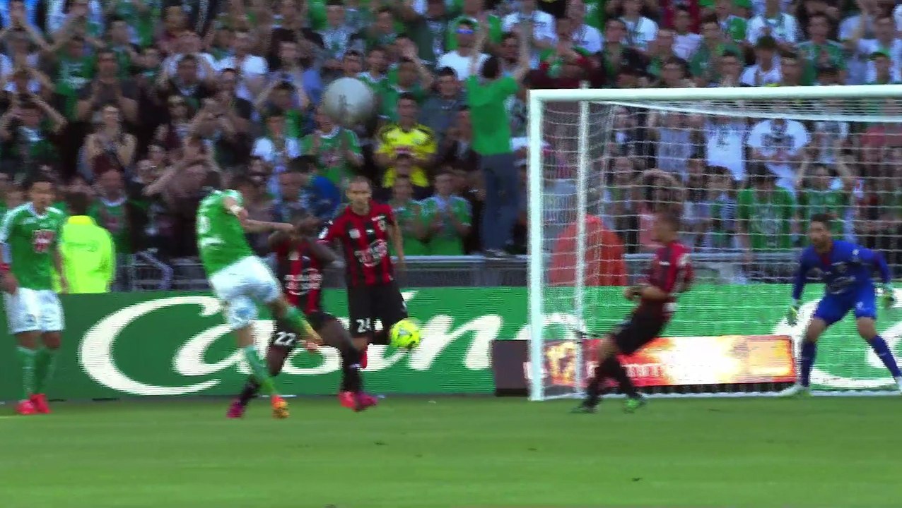 Revivez les 5 buts des Verts face à Nice !