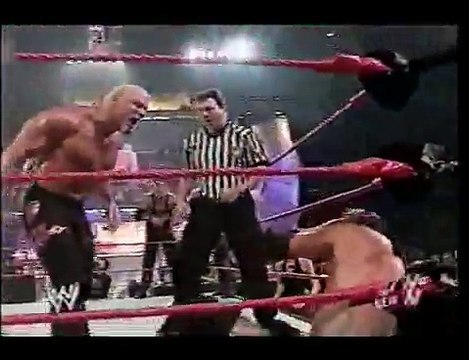 Scott Steiner & Kevin Nash & Trish Stratus w/Stacy Keibler vs. Test & Steven Richards & Victoria