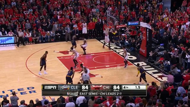 Le tir vainqueur au buzzer de LeBron James !