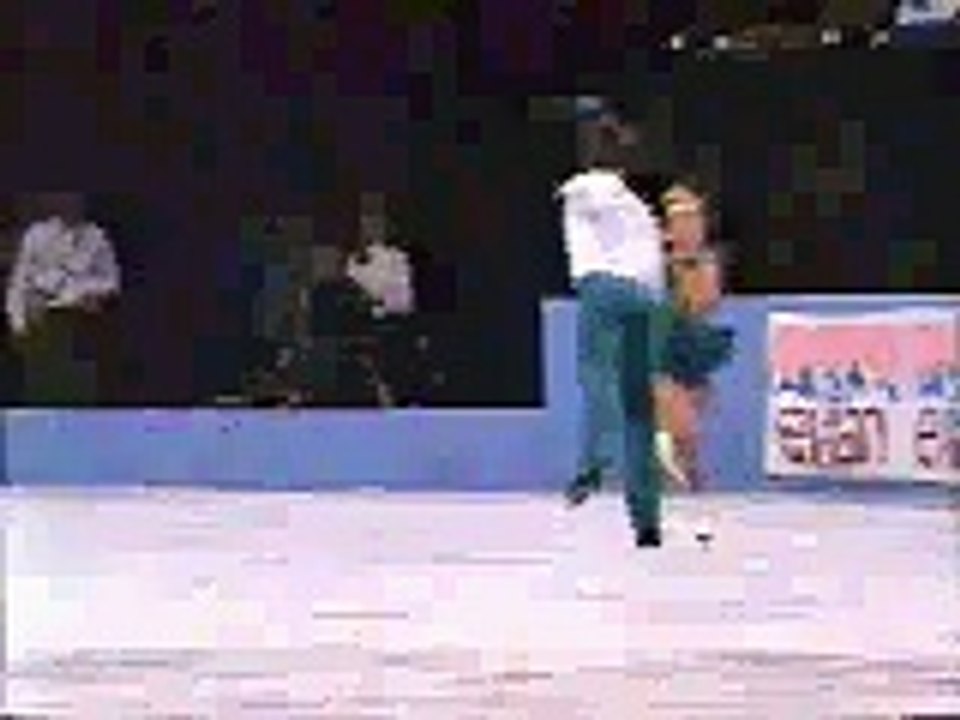 Ice Skate Crash