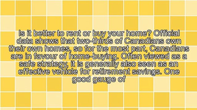 Buying Versus Renting