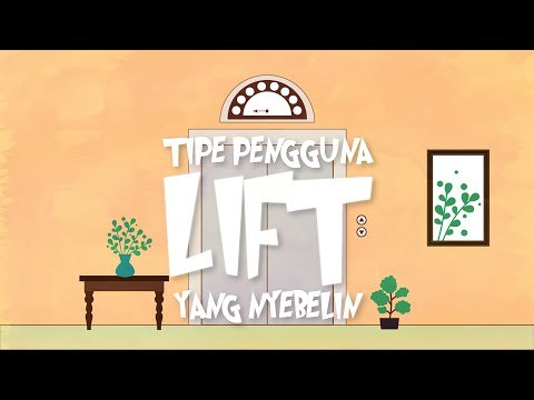 [INFOGRAFIS] 8 Tipe Pengguna Lift yang Nyebelin
