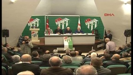 Bursaspor'da Başkan Adayları Divan'da Terledi