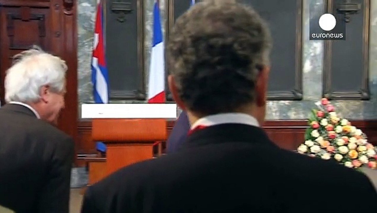 Historischer Besuch: Frankreichs Staatspräsident Hollande in Kuba