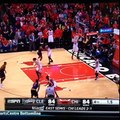 LeBron James With The CLUTCH Buzzer Beater Against The Bulls