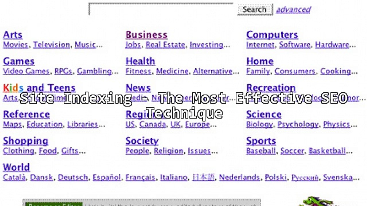 Site Indexing - Great Eight Tips