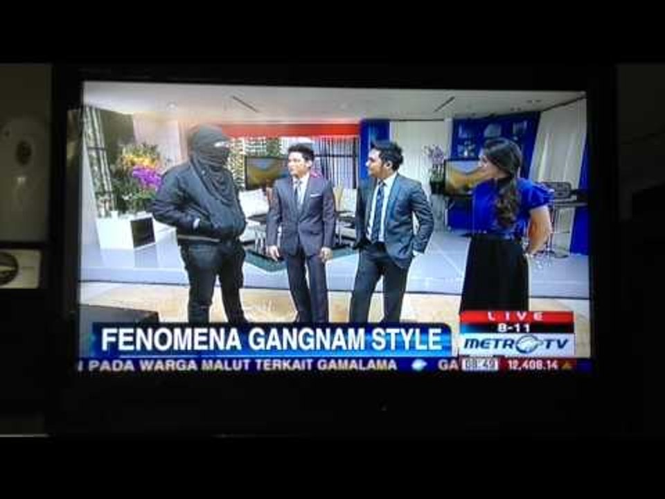Ninterview Gangnam Style on Metro TV [8-11 Show]