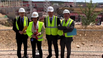 Projet ITER - Visite de Martine Vassal à Cadarache