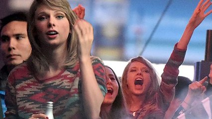 Taylor Swift Cheers On Calvin Harris At Wango Tango 2015 Concert