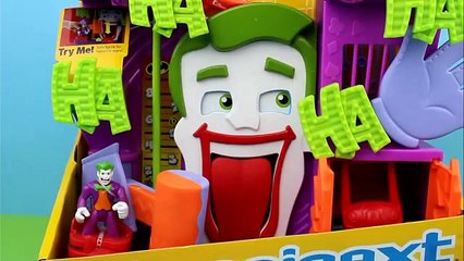 Imaginext The Joker's Fun House Joker takes Batman & SpiderCar McQueen Disney Pixar saves Batman