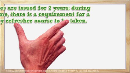 Top Alabama Security Guard Training
