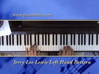 10 Standard Left Hand Patterns for piano