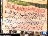 Dunya News - LESCO employees demonstrate protest against proposed privatization