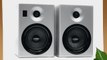Earthquake Sound IQ52S iPod Docking Speaker System (Silver Piano Gloss Pair)