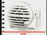 Standard Horizon Standard 10 Watt Amplified White Extension Speaker