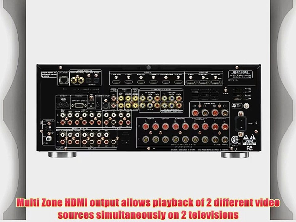 Marantz SR7007 7.2 channel Home Theater AV Receiver (Discontinued by Manufacturer)