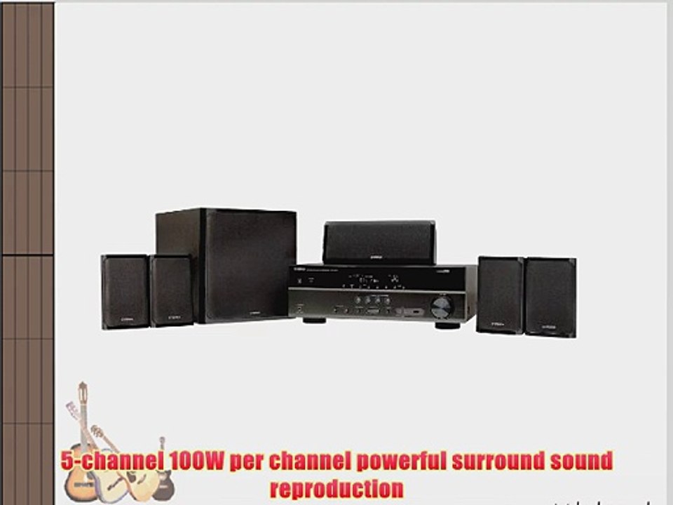 Yamaha YHT-4910UBL 5.1-Channel Home Theater System