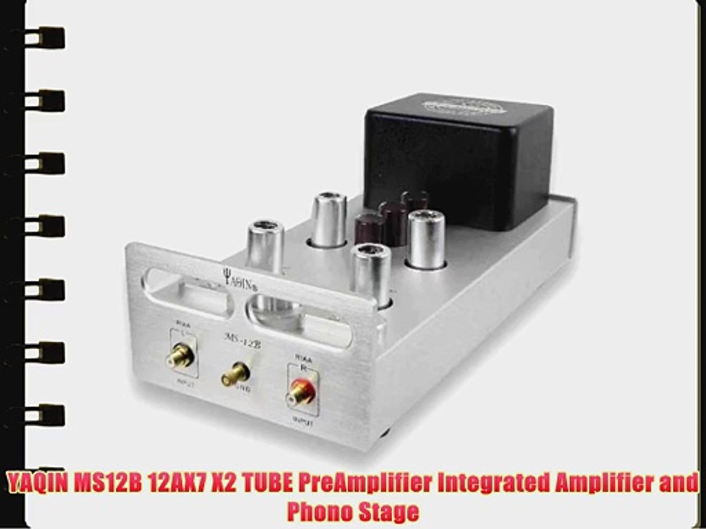 Yaqin Ms12b 12ax7 X2 Tube Preamplifier Integrated Amplifier And Phono Stage Video Dailymotion