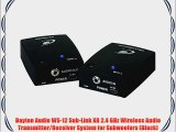 Dayton Audio WS-12 Sub-Link XR 2.4 GHz Wireless Audio Transmitter/Receiver System for Subwoofers